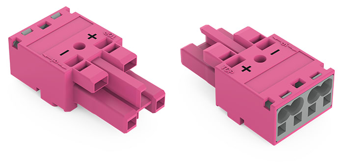 WAGO ITALIA SRL WAG770-282/082-000 PRESA 2 POLI COD B 4,00 MMQ ROSA