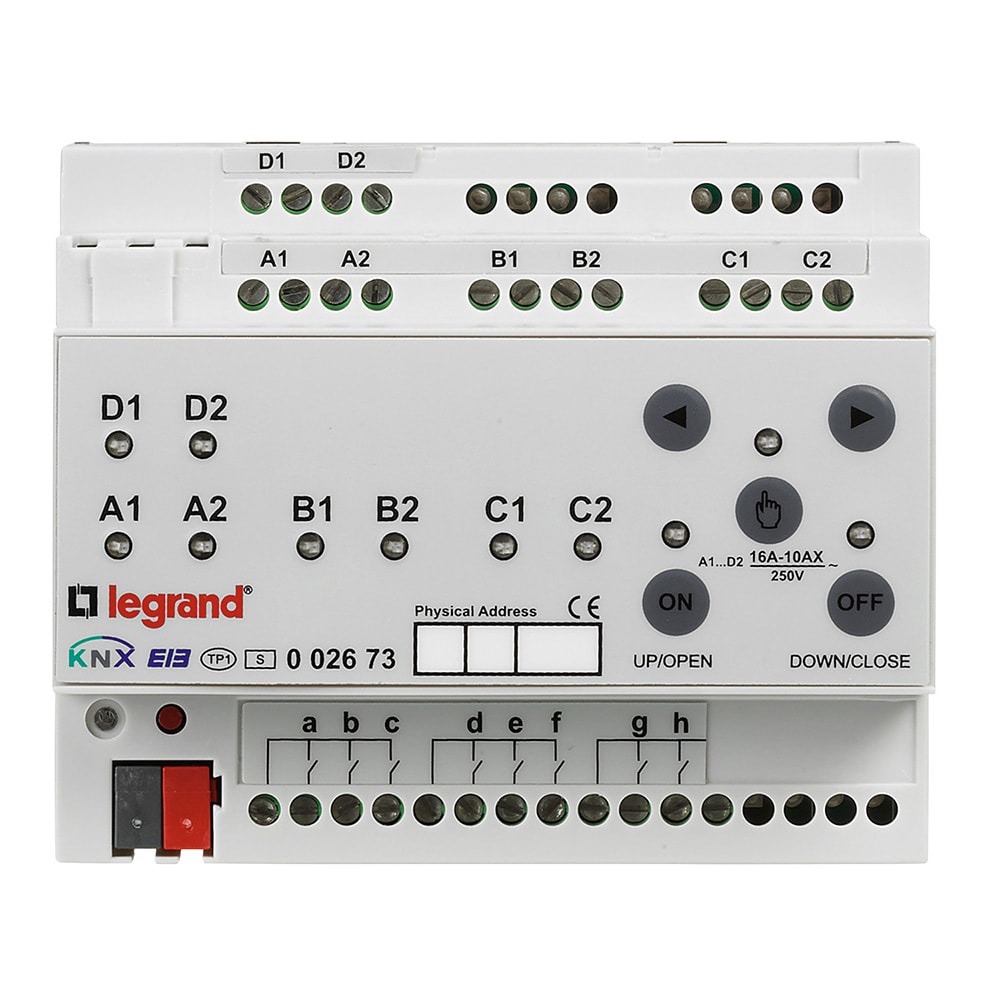 LEGRAND LEG002673 KNX-CONTROLLER MULTIAP ONOFF 8 USC 8 ING