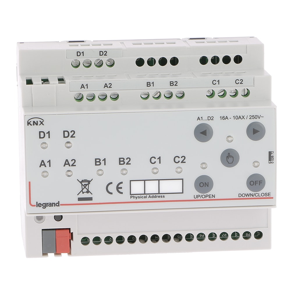 LEGRAND LEG002672 KNX-CONTROLLER MULTIAPPLI ON/OFF 8 USCIT