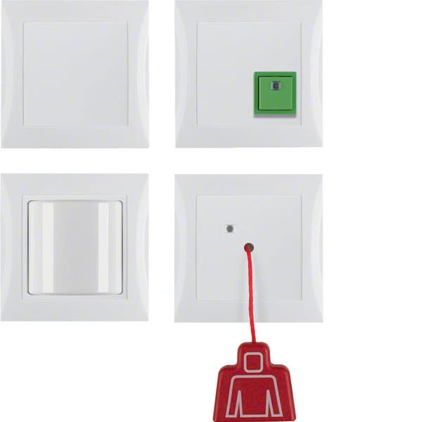 BERKER - BRK52008989 SET CHIAMATA EMERGENZA + CORN.S1 BI.P.