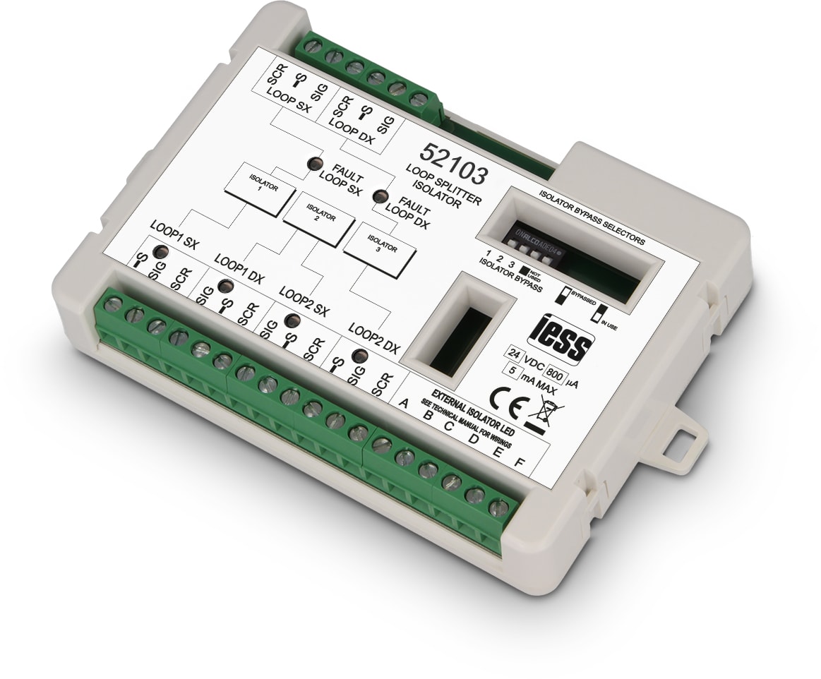 IESS SRL EAA52103 MODULO PER CONNETTERE 2 LOOP IE