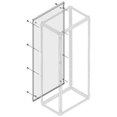 ABB SPA - ABBPPLB2020 PAN. ESTERNO IP30/40 SX H=2000 L=625MM