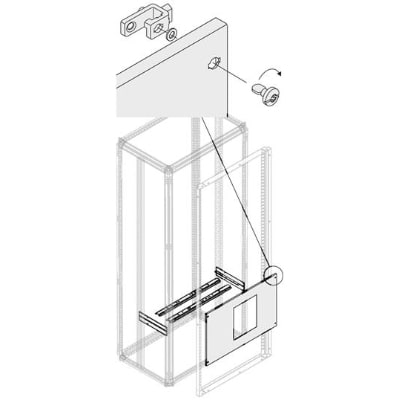 ABB SPA ABBPHDE1240 KIT E1.2/E1.3 E-XT7 E/M-E/MI 3-4P-INT.OR