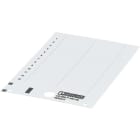 PHOENIX CONTACT - PHC0830341 US-EMLP (40X10) TARGHETTA IN PLASTICA