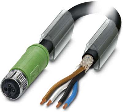 PHOENIX CONTACT - PHC1424114 SAC-4P-5,0-PUR/M12FST SH CAVO POWER