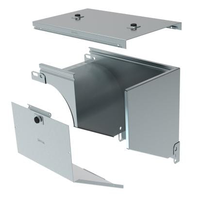 LEGRAND LEG480687 P31-CURVA SX VAR PIANO DISCESA 200X50 Z
