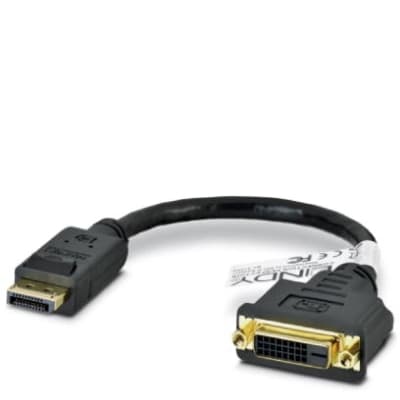 PHOENIX CONTACT PHC2400174 DP TO DVI ADPTR DISPLAY PER ADATTAT. VID