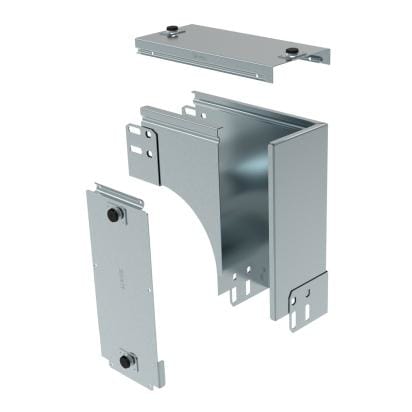 LEGRAND LEG481700 P31-CURVA SX VAR PIANO DISCESA 100X100 Z
