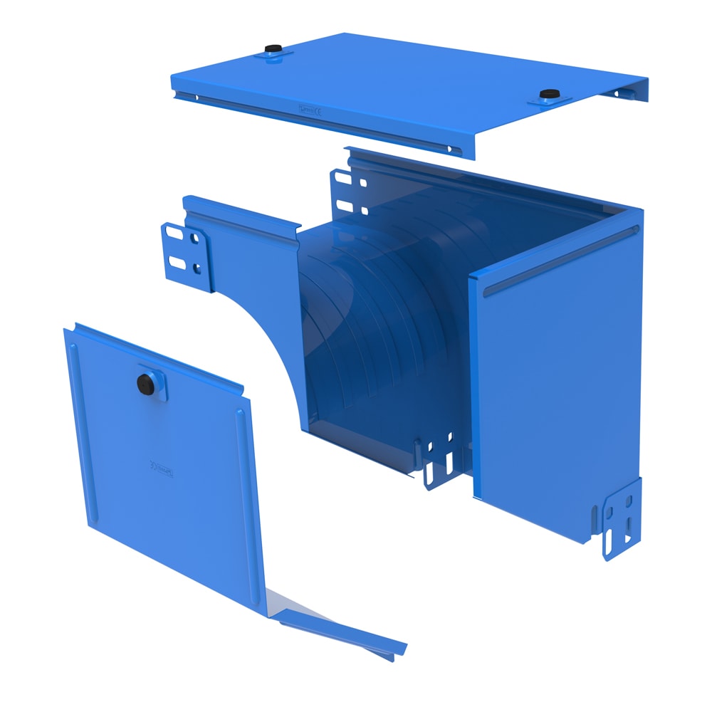 LEGRAND - LEGAY300G P31-CURVA SX VAR. PIANO DISCESA 300X75 G