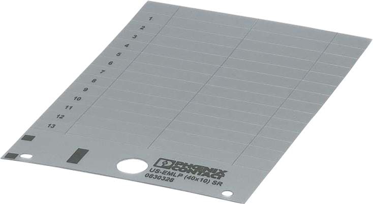 PHOENIX CONTACT - PHC0828872 US-EMLP (11X9) SR SIGLATURE UNISHEET