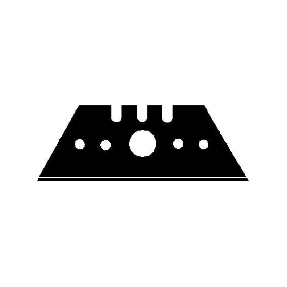 ABC TOOLS SPA ABCC53020000 10 LAME TRAPEZ. SPESS. 0,63 MM