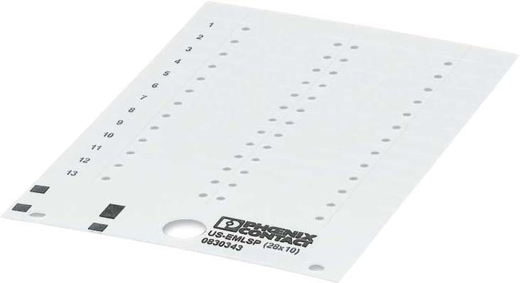 PHOENIX CONTACT - PHC0830344 US-EMLSP (28X10) YE ETICHETTA DI SICUREZ