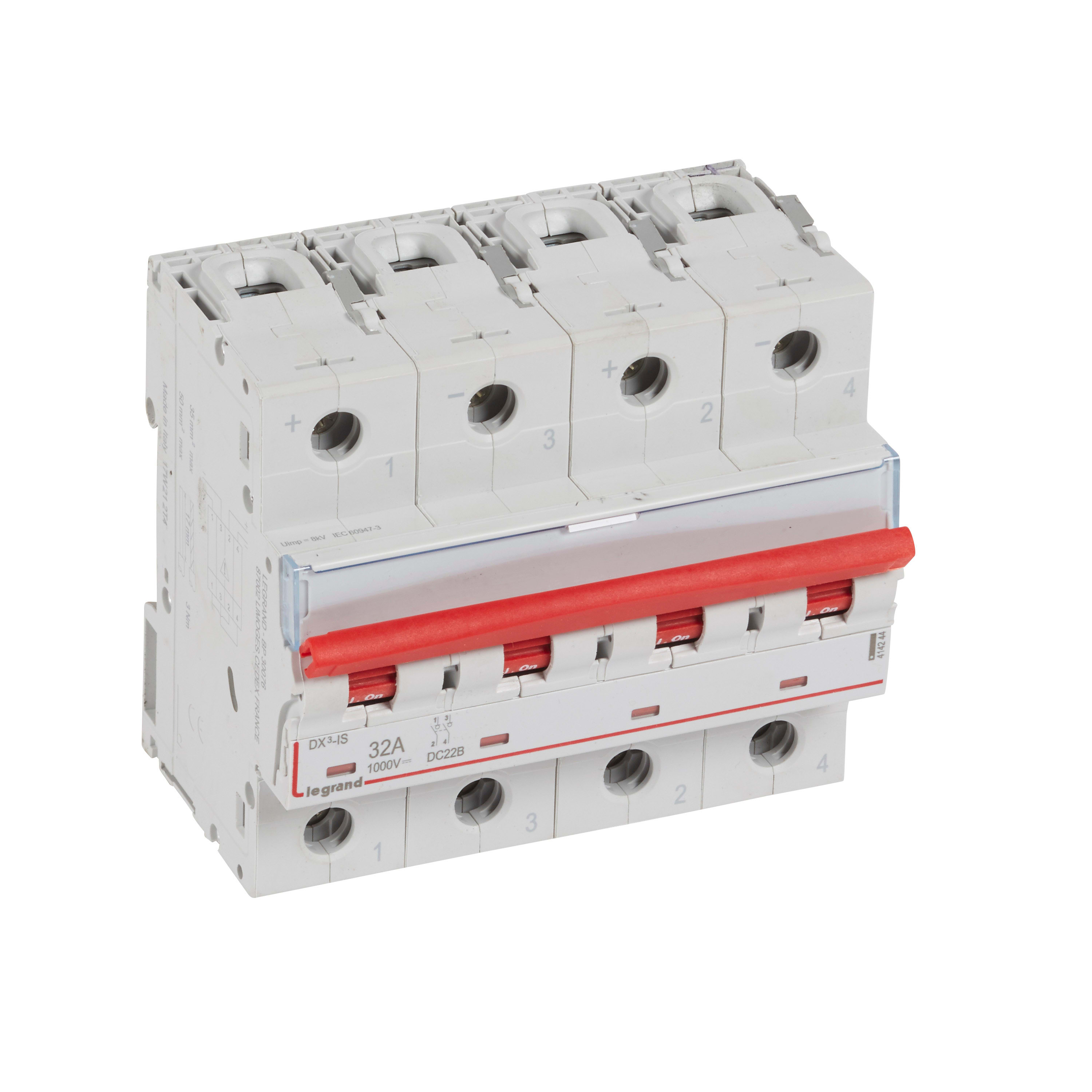 LEGRAND LEG414244 BTDIN - SEZIONATORE 32A 1000 VDC