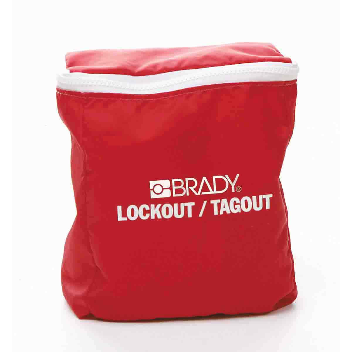 BRADY ITALIA - MOD050979 LARGE NYLON LOCKOUT POUCH W/BR - 1 PEZZI