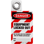 BRADY ITALIA - MOD105722 PADLOCK TAG-D-EQUIP. LOCKED... - 1 TAG