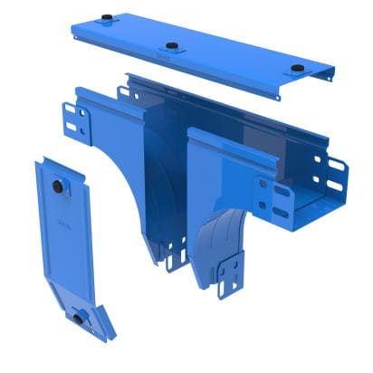LEGRAND LEGAX075G P31-DERIV. VERT. A T DISCESA VP 75X75 GP