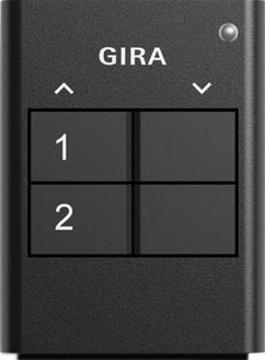 GIRA - GIR535210 TRASM.MAN. RF 2-M GIRA ENET ANTRACITE