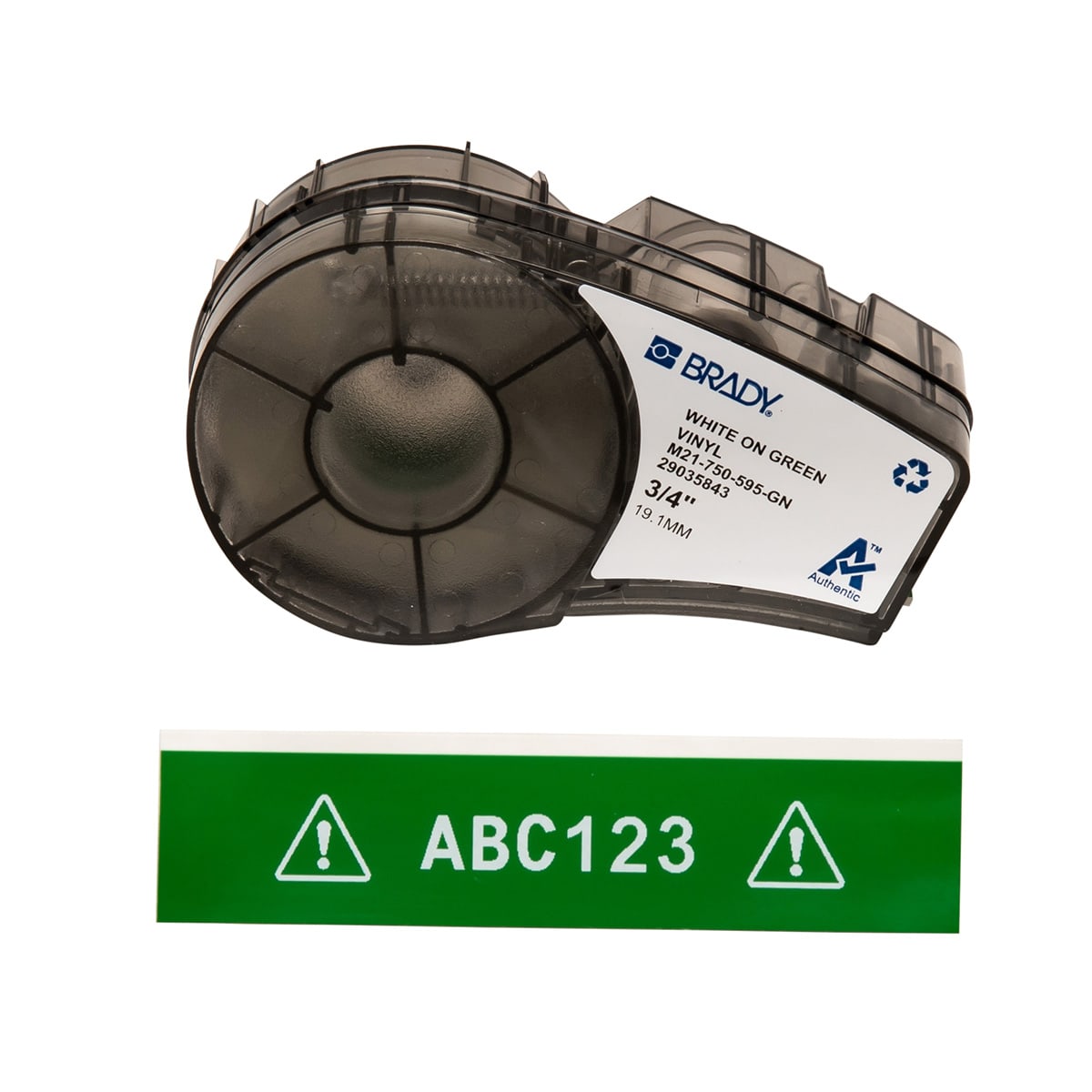BRADY ITALIA - MOD142808 M21-750-595-GN - 1 NASTRO