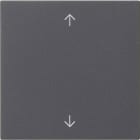 GIRA - GIR536128 S3000 Bedienaufs. Pfeile System 55 Anthr