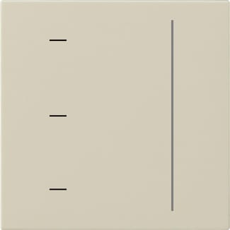 GIRA - GGI536501 S3000 Touchaufsatz System 55 Cremeweiss