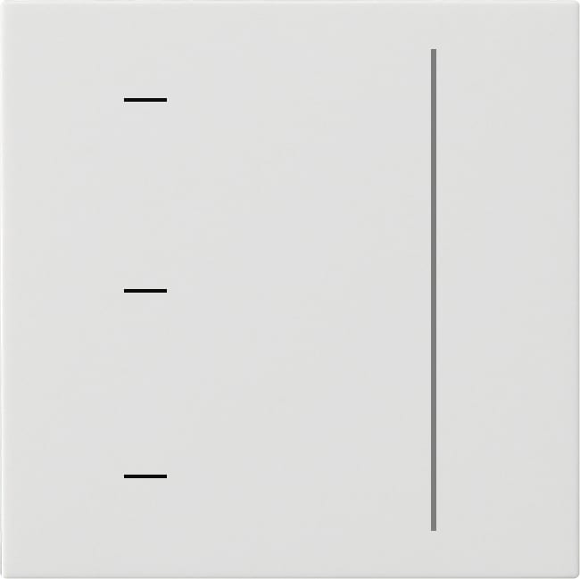 GIRA - GIR536503 S3000 Touchaufsatz System 55 Reinweiss