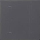 GIRA GGI536528 S3000 Touchaufsatz System 55 Anthrazit