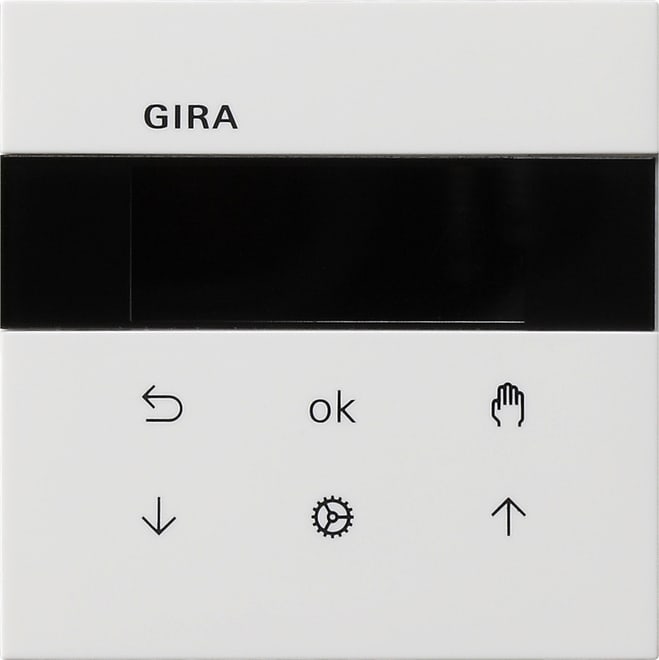 GIRA - GIR5366112 S3000 Jal.- + Schaltuhr Display Flachens