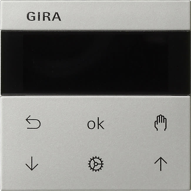 GIRA - GIR5366600 S3000 Jal.- + Schaltuhr Display System 5