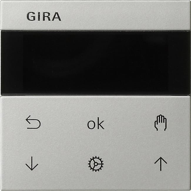 GIRA GIR5366600 S3000 Jal.- + Schaltuhr Display System 5