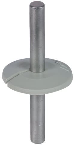 DEHN ITALIA SPA - DEH276056 Anello di prot. contro stillicidio PA gr igio fessurato D 37mm H 4,7mm foro 7,5mm