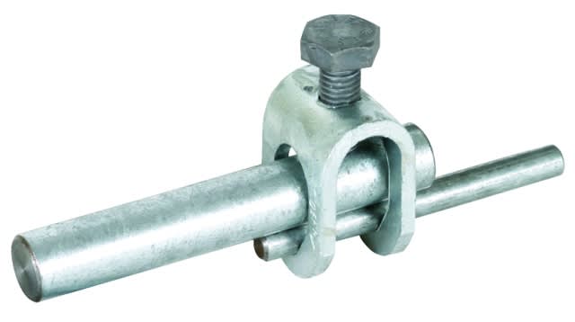 DEHN ITALIA SPA - DEH380020 Morsetto per asta Fe/tZn per Td 8-10mm/T d 16mm