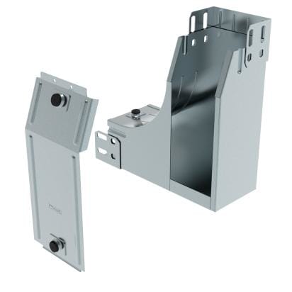 LEGRAND - LEGAF100L P31-CURVA SX VAR. P SALITA 100X75 INOX 3