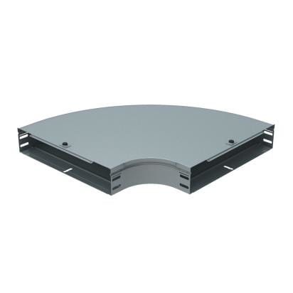LEGRAND LEGAI400L P31-CURVA PIANA 90D TASCA 400X75 INOX 31