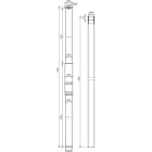 DEHN ITALIA SPA - DEH105302 TUBO PORTANTE D 50MM M10 L6000MM PRFV/AL
