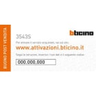 BTICINO - BTI3543S SERVIZI POST VENDITA TERZIARIO SMALL