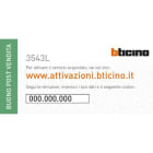 BTICINO BTI3543L SERVIZI POST VENDITA TERZIARIO LARGE