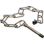 LE PROLUNGHE SAS - PRG5386 SOSP.AD ANELLO CON TIGE E CAPPUC. FUME'