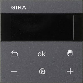 GIRA - GGI539328 S3000 RTA DISPLAY SYSTEM 55 ANTRACITE
