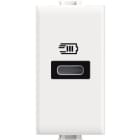 BTICINO BTIAM4192C MATIX - CARICATORE USB TIPO C 1M BIANCO