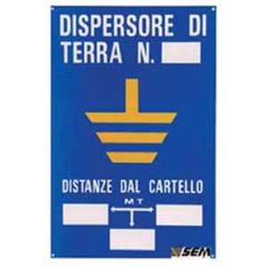 SEM - SEM5398 CARTELLO INDICATORE POZZ.TERRA