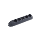 BTICINO - BTI3682G MULTIPRESA 5 SCHUKO/BIPAS SENZA CAVO GRI