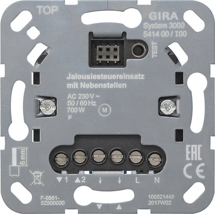 GIRA - GGI541400 MOD.CONTR.VEN. S3000 + INGR.APP.DER. MOD
