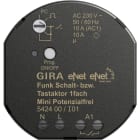 GIRA - GIR542400 Funk Schalt-/Tastaktor 1f Mini pot.frei