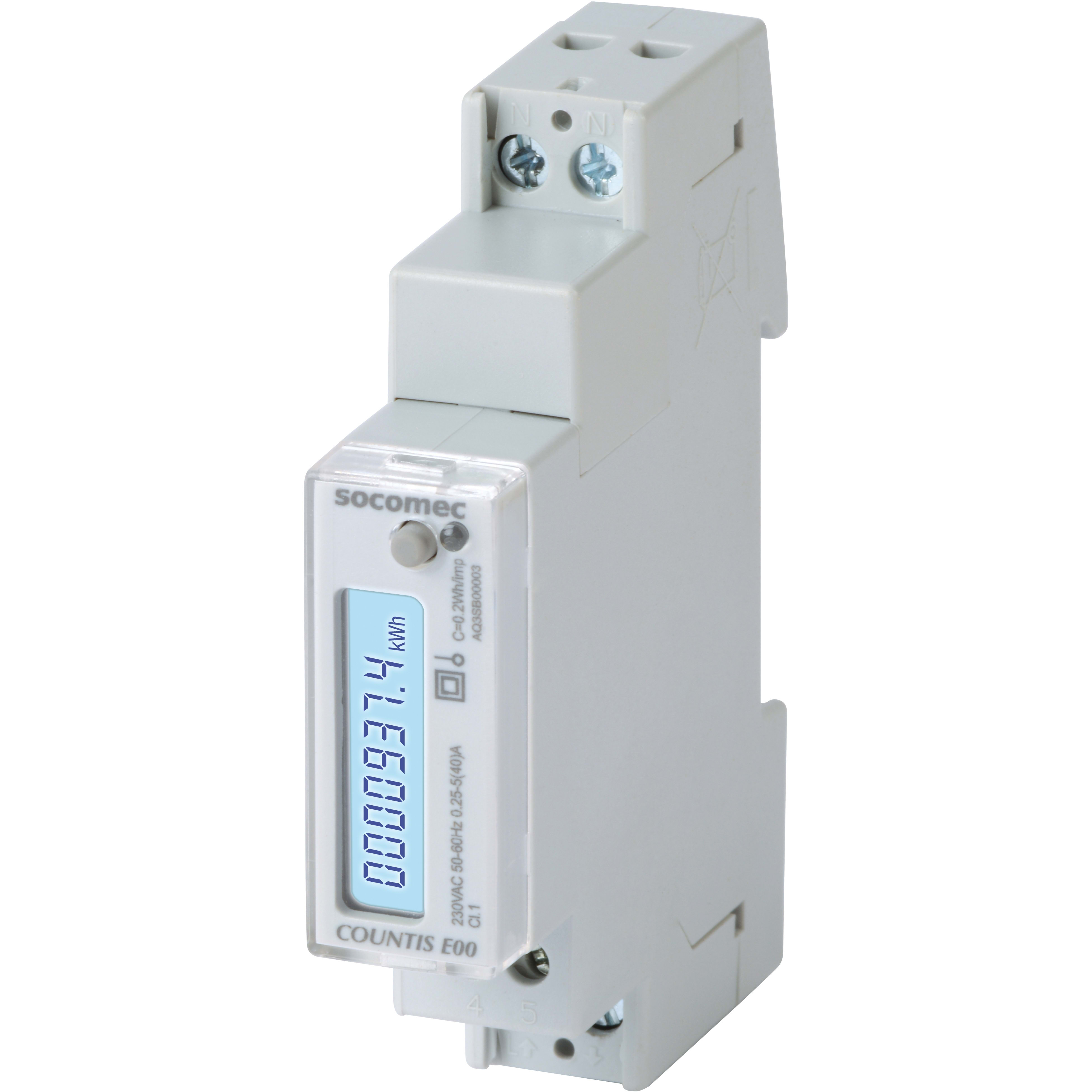 SOCOMEC SOC48503039 COUNTIS E03 MONOFASE 40A 230VAC CON COMU