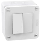 BTICINO - BTI28402W1 MATIXGO - SCATOLA IP40 + INT 2M WHITE