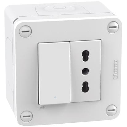 BTICINO BTI28402W2 MATIXGO - SCATOLA IP40 + INT + P17/11 2M