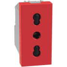 BTICINO BTIJ4180R MATIXGO - PRESA ITA P17/11 ROSSO