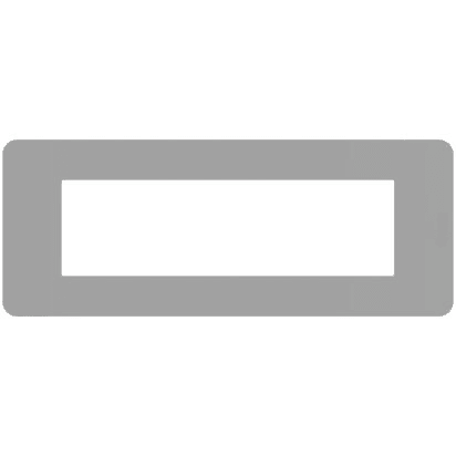 BTICINO BTIJA4807JG MATIXGO - PLACCA 7P GREY