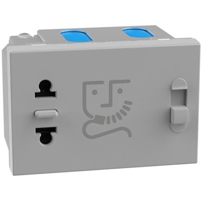 BTICINO BTIJG4177 MATIXGO - PRESA RASOIO 230V GRIGIO