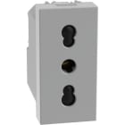 BTICINO - BTIJG4180 MATIXGO - PRESA ITA P17/11 GRIGIO